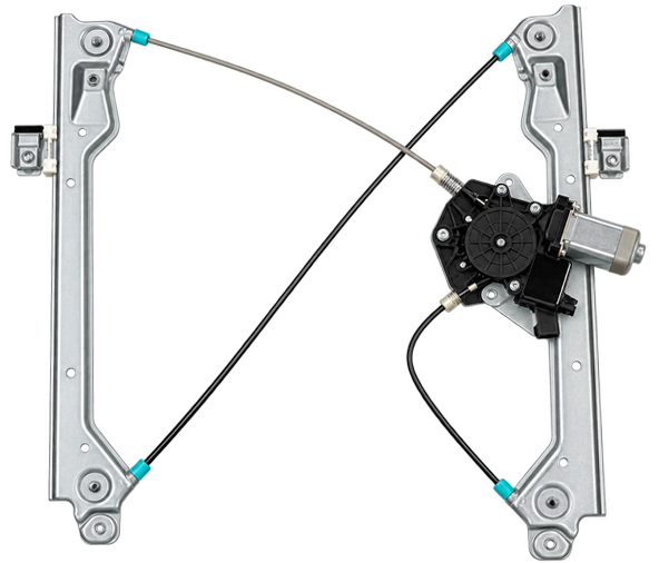 Han Yale complete window regulator with matched motor assembly
