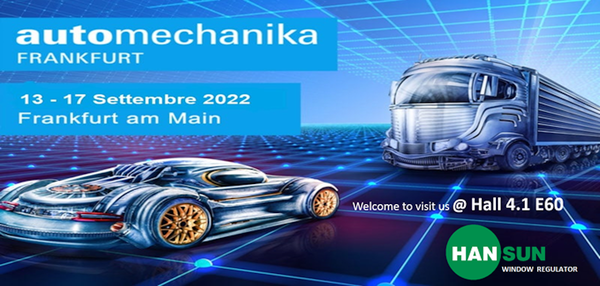 Automechanika Frankfurt 2022 - Han Yale | HANSUN# Pabellón 4.1-E60