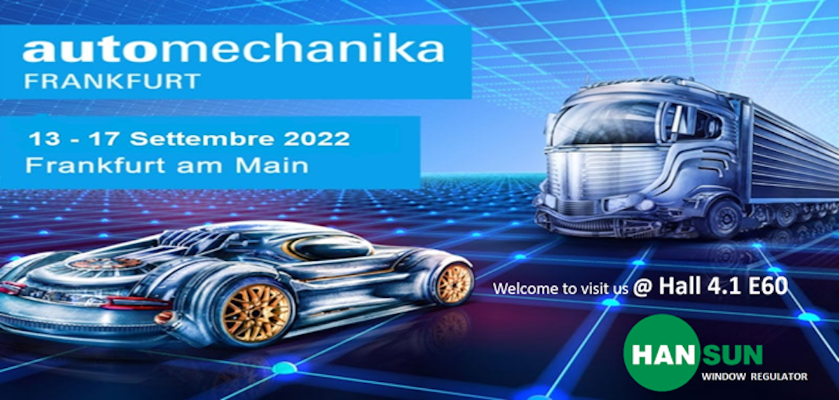 Automechanika Frankfurt 2022 - Han Yale | HANSUN# Hall 4.1-E60