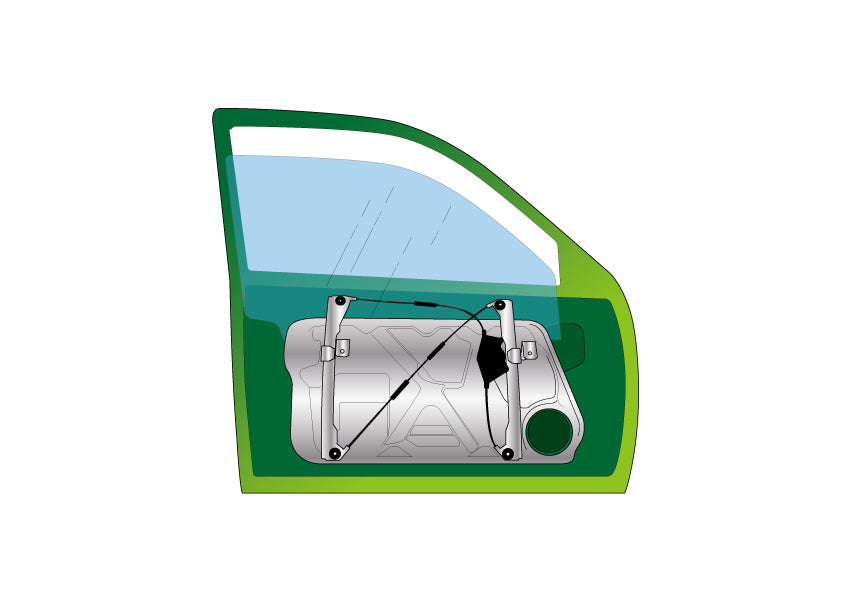 Han Yale panel window regulator